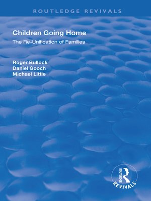 cover image of Children Going Home